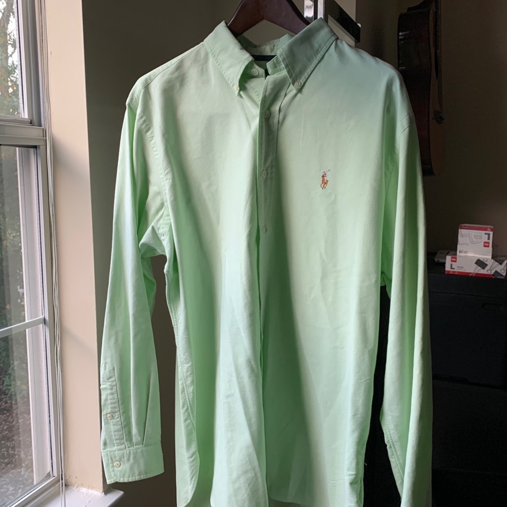 Ralph Lauren (Polo) Button Down Shirt - Mint Green